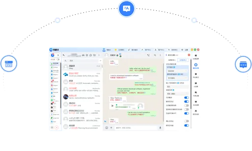 Independent translation settings for easier communication